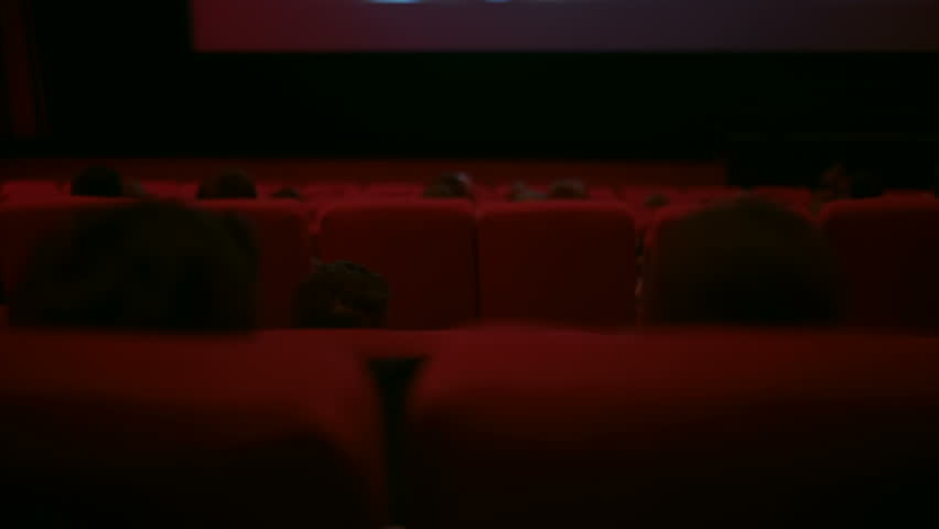 In the auditorium of the cinema during the motion picture | Shutterstock HD Video #30859552