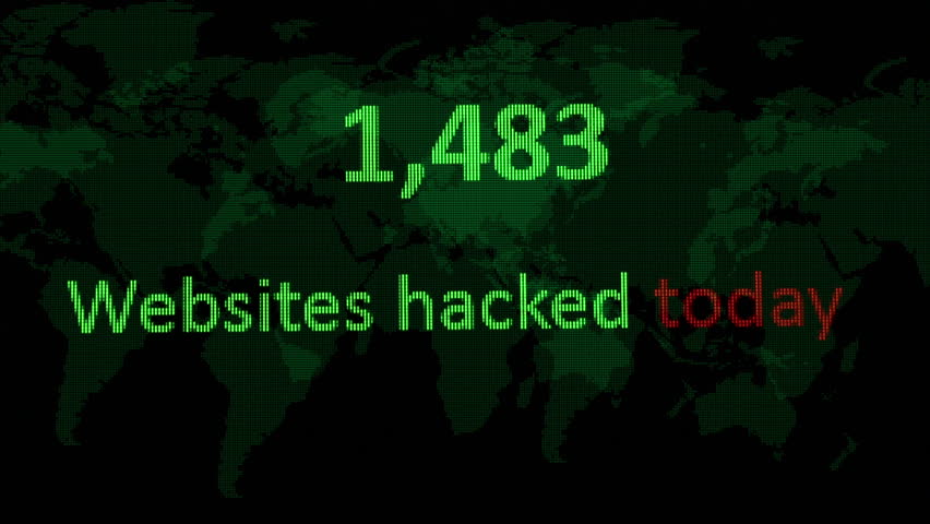 Cyber Security Malicious Website Hacking Royalty-Free Stock Footage #30873007