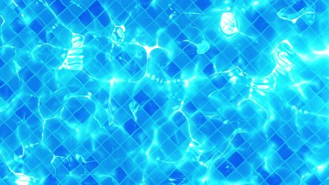 Swimming Pool Top View Cg Animation Stock Footage Video (100% Royalty ...