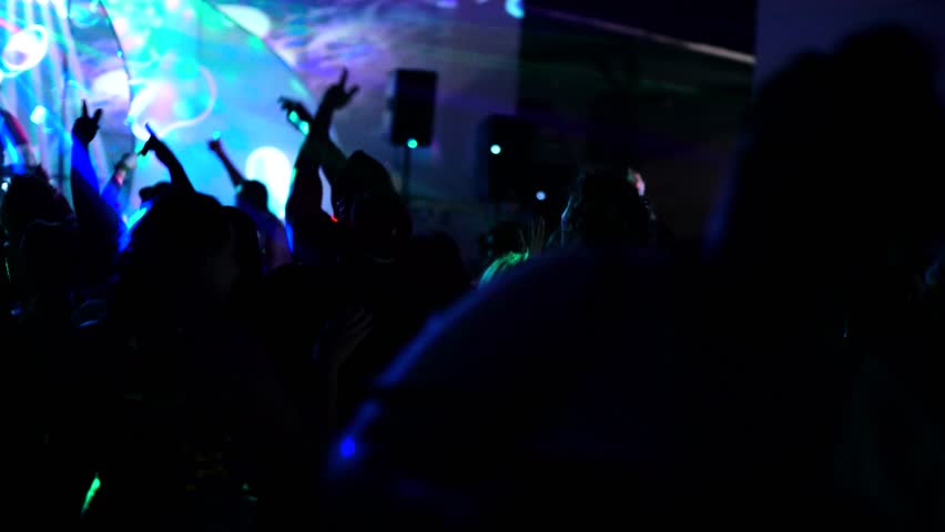 Dance Rave Dj Party Dancing Arkivvideomateriale (100 % royaltyfritt ...
