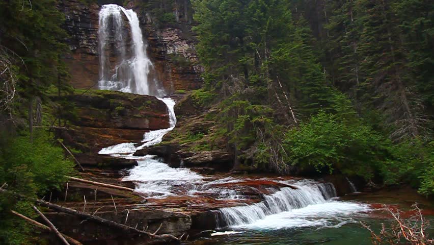 Virginia Falls Glacier National Park