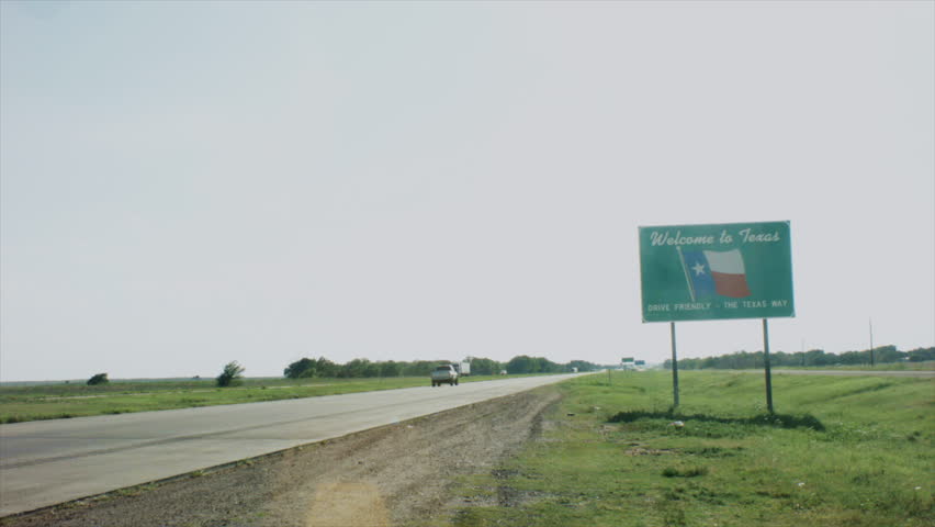 This is a shot of the welcome to Texas Sign Pan. SHot on a BMCC