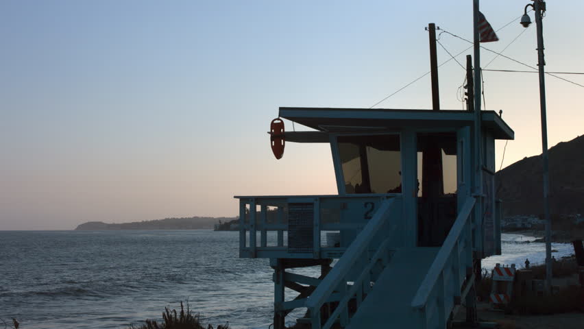 Lifeguard Moving Inside His Lifeguard Stock Footage Video 100 Royalty Free 30951073 Shutterstock