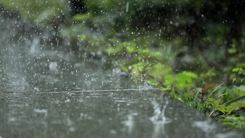 Raining at Outdoor Stock Footage Video (100% Royalty-free) 30958591