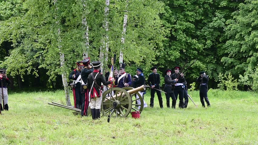 Historical reconstruction Napoleonic wars.