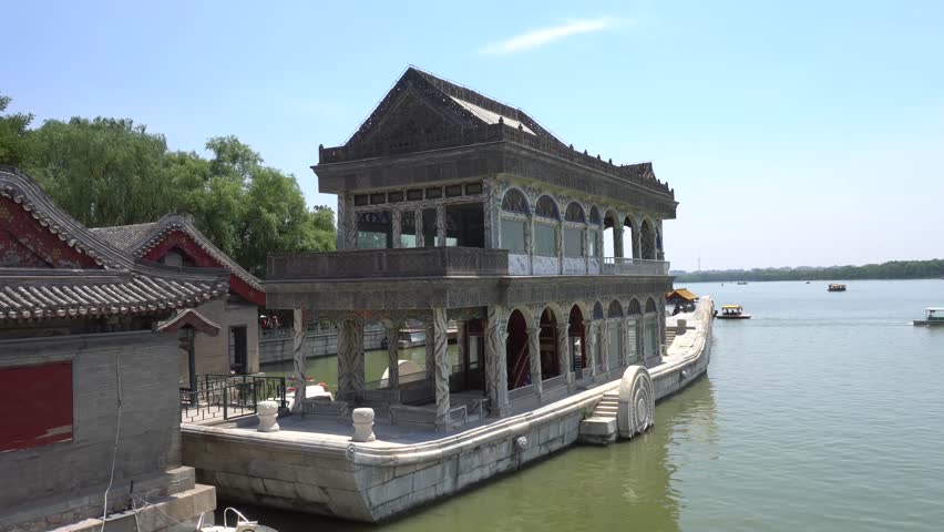 summer palace scene located beijing china Stock Footage Video (100% ...