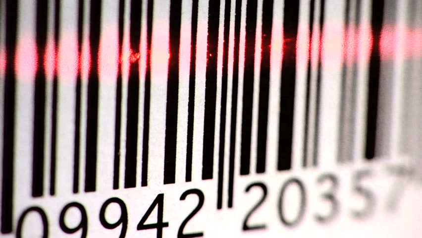 Scanning a Bar Code Stock Footage Video (100% Royalty-free) 309913 ...