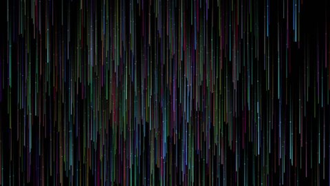 seamless animation of pixel sorting glitch effect for transitions, broadcast, podcast, LED screens, projections, audiovisual performance, music video, game design, visualizations.