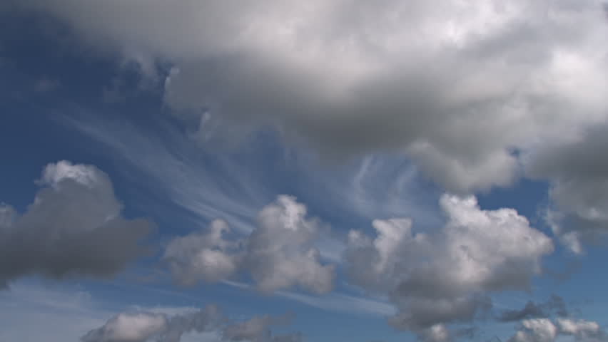 cumulus clouds evolving