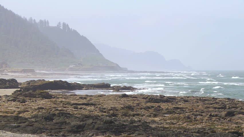 Rocky Oregon coastline