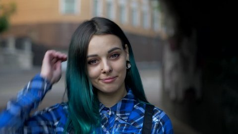 Street Punk Or Hipster Girl Stockvideos Filmmaterial 100 Lizenzfrei Shutterstock