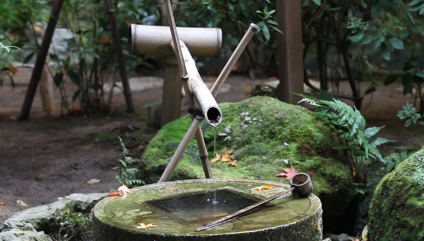 Japanese Style Traditional Bamboo Fountain Stock Footage Video 100 Royalty Free 3103123 Shutterstock