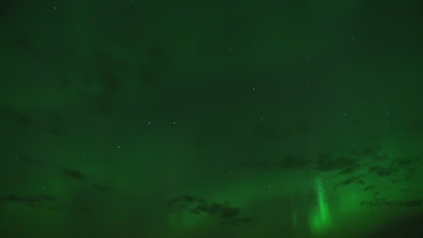 Big Dipper Constellation with Aurora Borealis