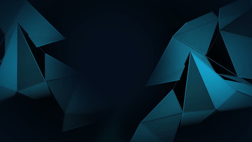 abstract background morphing low poly shapes Stock Footage Video (100%