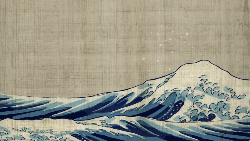 Kanagawa wave- animated