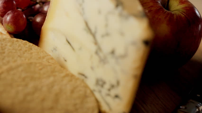 Stilton cheese rotating