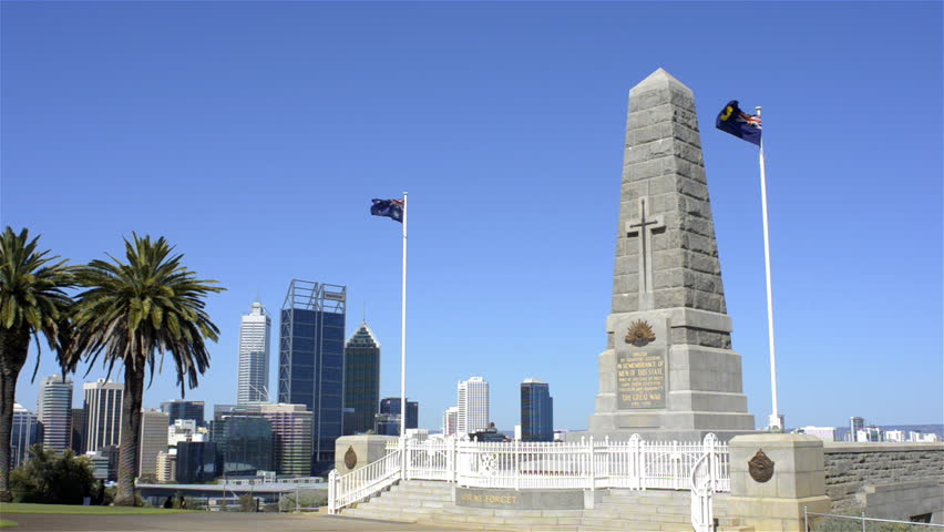 PERTH, AUSTRALIA - DEC 3: The State War Memorial in King's Park, on December