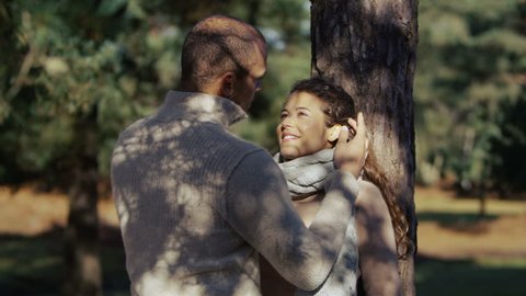 Attractive Couple Spending Time Alone Together Stock Footage Video (100 ...