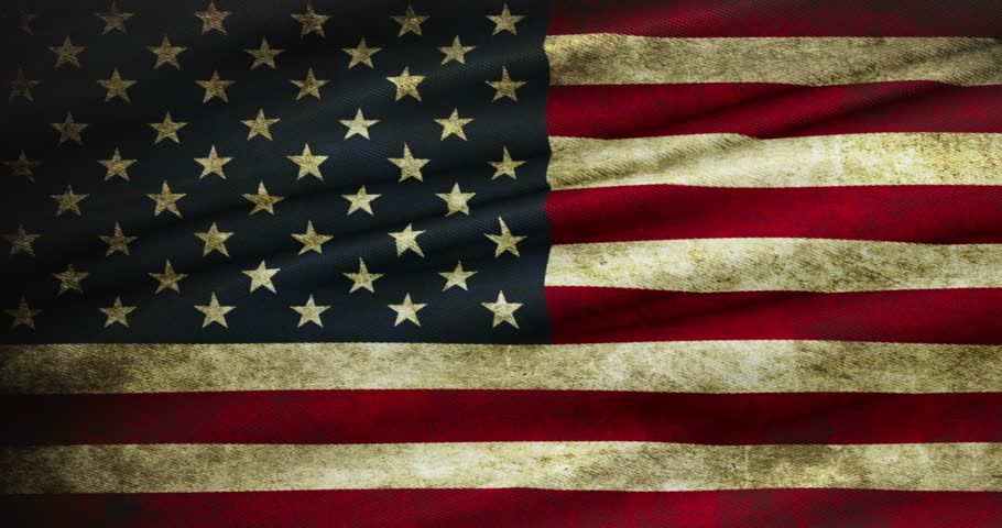 Closeup of Grunge American Usa : vídeo stock (100% livre de ...