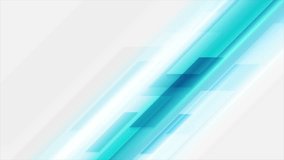 Abstract blue tech motion background. Seamless loop. Video animation Ultra HD 4K 3840x2160