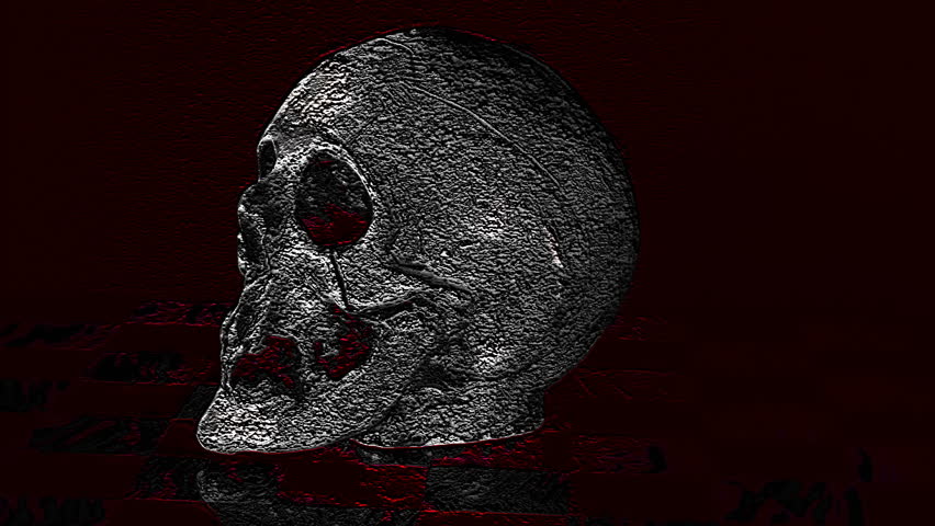 Extremely modified rotating skull