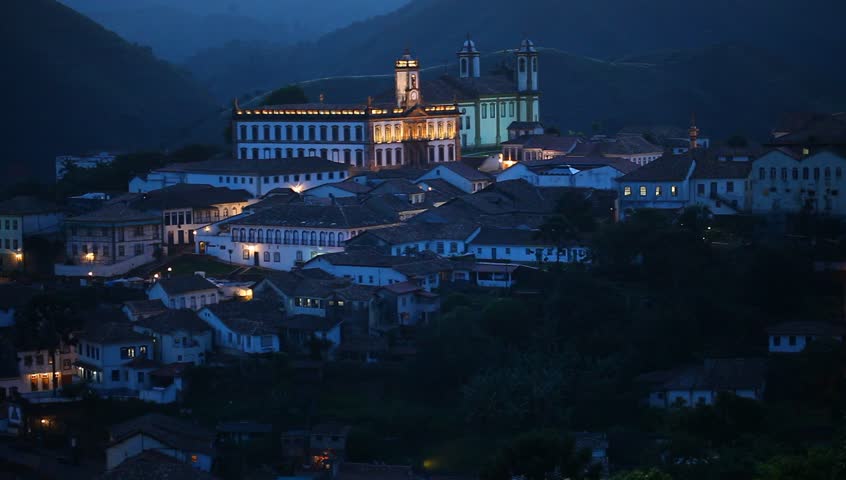 Ouro Preto in Minas Gerais, Brazil