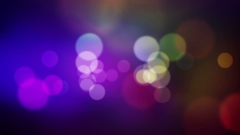 animated screen saver of blue and purple with a flash and back focus
