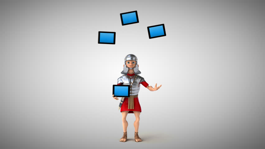 Roman soldier - 3D Animation