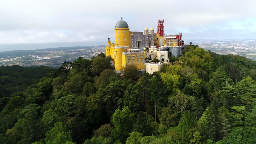 Pena National Palace in Lisbon, Portugal image - Free stock photo ...