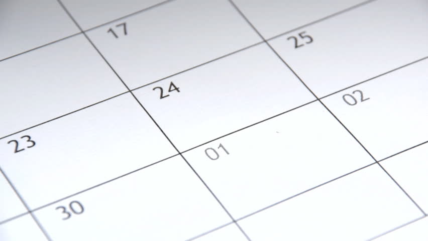 Writing BLACK FRIDAY on calendar with a black marker Royalty-Free Stock Footage #31230112