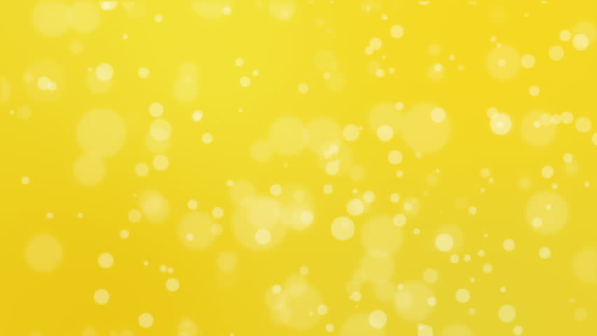 Beautiful Golden Yellow Glowing Bokeh Stock Footage Video (100% Royalty