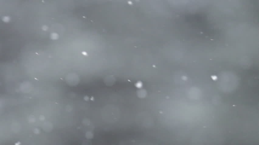 Snow - Softly Falling Snowflakes Dreamy Slow motion Blur