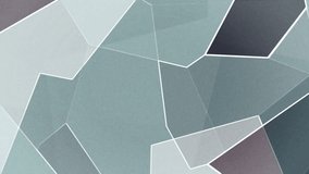 Grey Abstract Geometric Polygonal Motion Tech Background Low Poly Animation