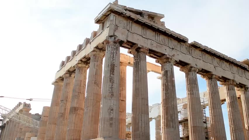 parthenon in acropolis
