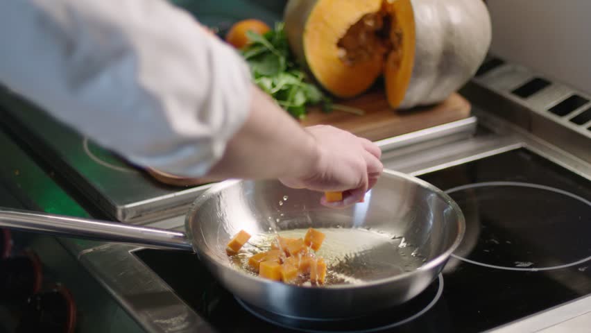 Frying pumpkin | Shutterstock HD Video #31323820