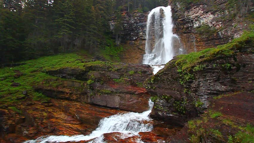 Twin Falls waterfall