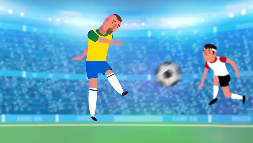 Super Soccer Animated Football Intro Stock Footage Video 100 Royalty Free Shutterstock