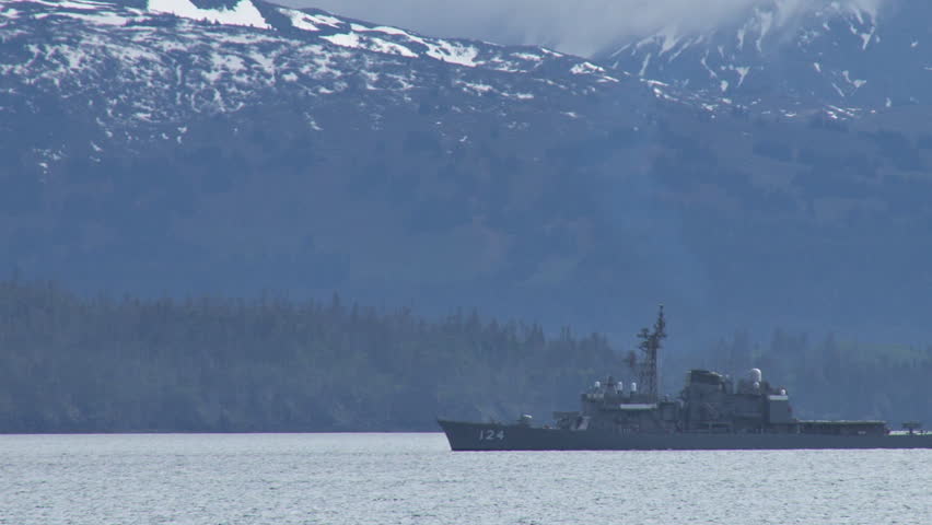 HOMER, AK - CIRCA 2012: The Japanese fleet visits Kachemak Bay.