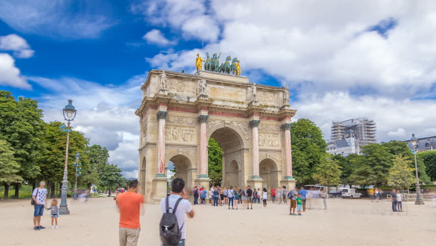 Triumphal Arch (arc De Triomphe 스톡 동영상 비디오(100% 로열티 프리) 31364497 | Shutterstock