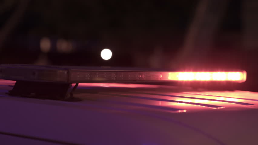 police car lights called