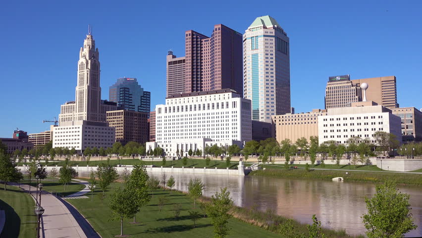 CIRCA 2010s - Columbus, Ohio - Establishing shot of Columbus, Ohio.