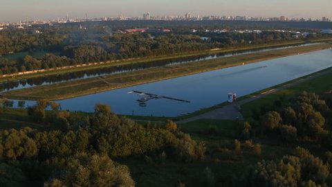 Rowing Canal in Krylatskoye District, Moscow