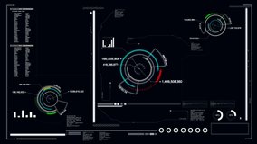 4K Animation User interface with HUD graph bar pi with space for futuristic technology and cyber concept with alpha channel render
 - Powered by Shutterstock - Get 15% off with code: PIKWIZARD15