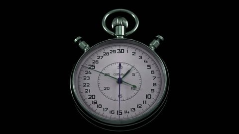 Vintage Ticking Chronometer Stopwatch With の動画素材 ロイヤリティフリー Shutterstock