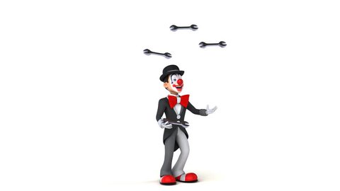 Fun clown - 3D Animation