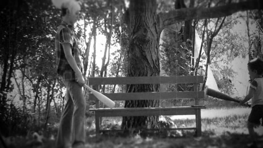 Vintage look. This clip has been graded and done like this for the effect of a old film. Shaking, dirt, hair, scratches, grain, noise and blur added for authenticity. 
