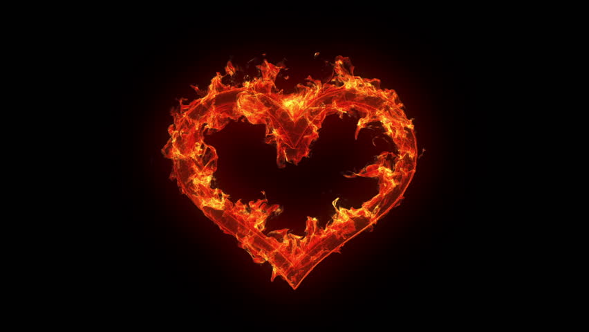 Burning Heart Stock Footage Video 100 Royalty Free Shutterstock