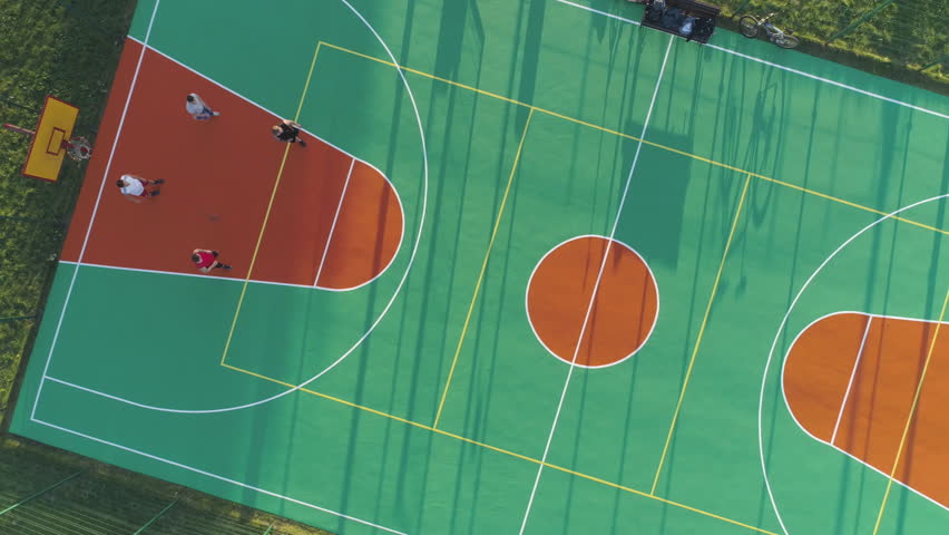 Basketball Court вид сверху