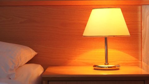 Turn On Off Stock Footage, How To Turn A Table Lamp