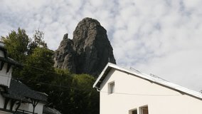 Stara planina mountain cliffs 4K 2160p 30fps UltraHD footage - Highest point near Babin Zub in Eastern Serbia 3840X2160 UHD video